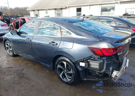2022 Honda Insight Ex z USA, uszkodzony, nr VIN 19XZE4F55NE006152
